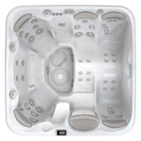 Гидромассажный бассейн Hydropool Signature 799 Platinum 64 форсунки 216х216 схема 2