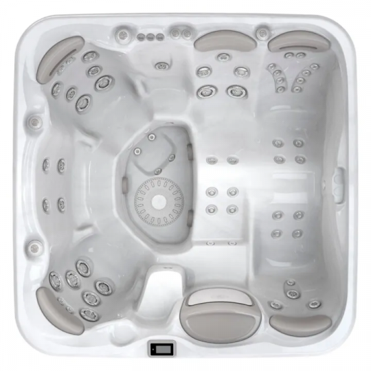 Гидромассажный бассейн Hydropool Signature 799 Platinum 64 форсунки 216х216 схема 2