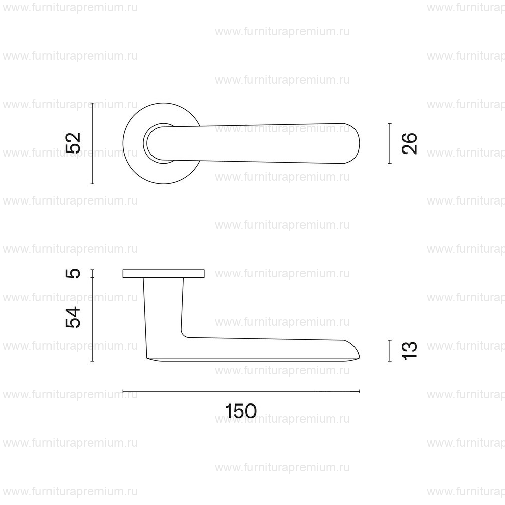 Ручка Aprile Aria R 5S