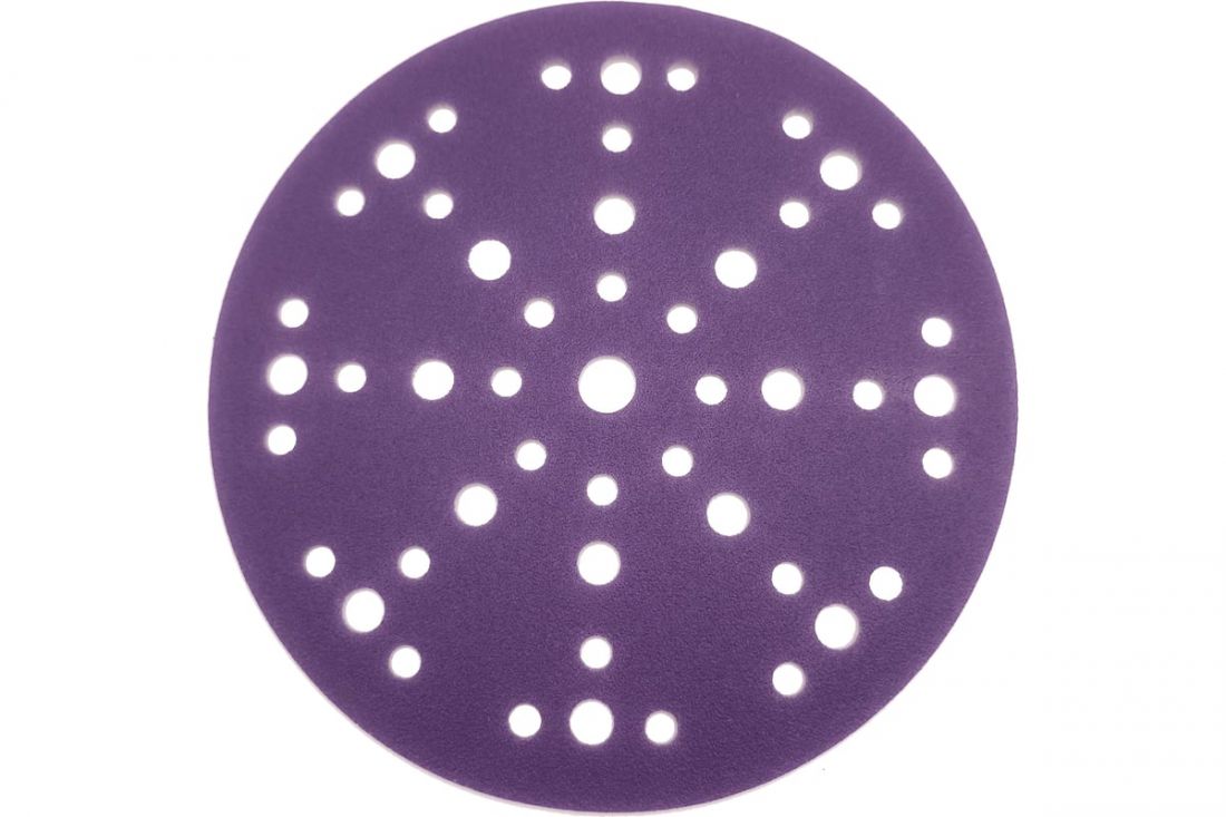 Abraform Шлифовальный круг на липучке SAPHIR 48+1 отв.; D150mm; P120