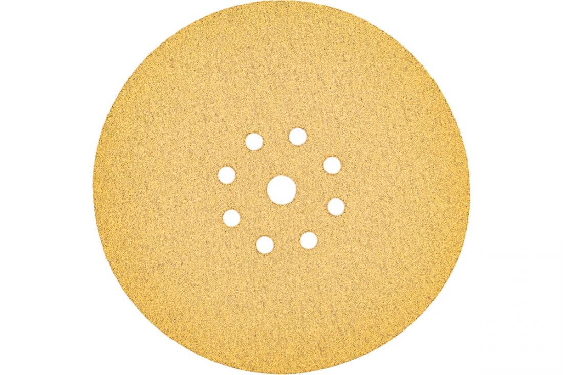 Abraform Шлифовальный круг на липучке  Giraffe GOLD,  225мм, 9 отв., Р120, в упаковке 100шт.