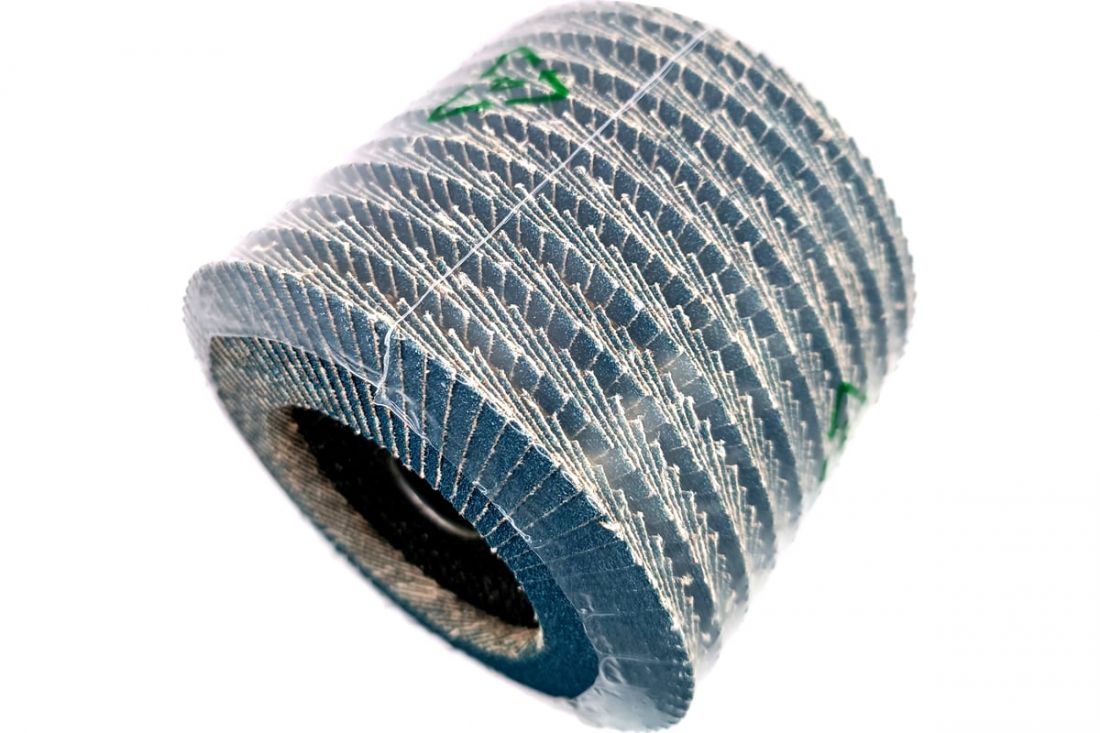 Abraform Круг лепестковый MAXPACK FlapLine ZC, D125, угловой, цирконат, Р40, в упаковке 10шт.