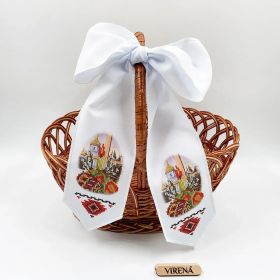 БК_082 VIRENA бант на корзину схема для вышивки бисером купить в магазине Золотая Игла