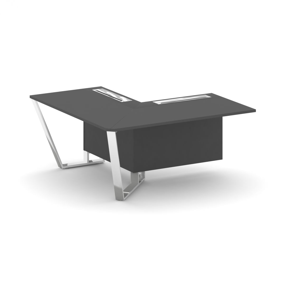 Steel Meet Завершающий угловой модуль левый MD-PR.B.SPZOU-16(L) 1600х1600х750