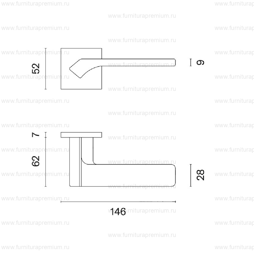 Ручка Aprile Bergenia Q 7S