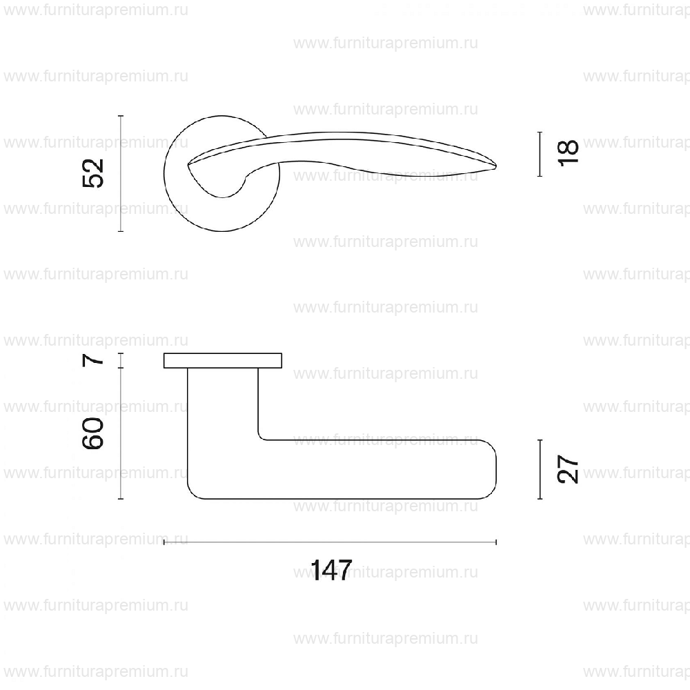 Ручка Aprile Robinia R 7S