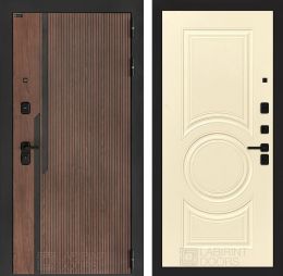 Входная дверь Лабиринт KARMINA 23 Ванилла веллюто