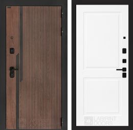 Входная дверь Лабиринт KARMINA 11 Белый софт