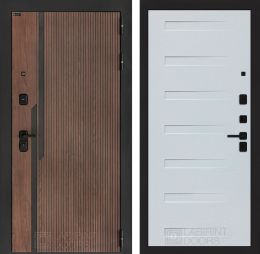 Входная дверь Лабиринт KARMINA 14 Дуб кантри белый горизонтальный