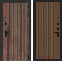 Входная дверь Лабиринт KARMINA 29 Дуб кантри темный