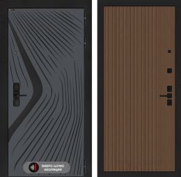 Дверь входная Лабиринт LEOLAB 29 Дуб кантри темный