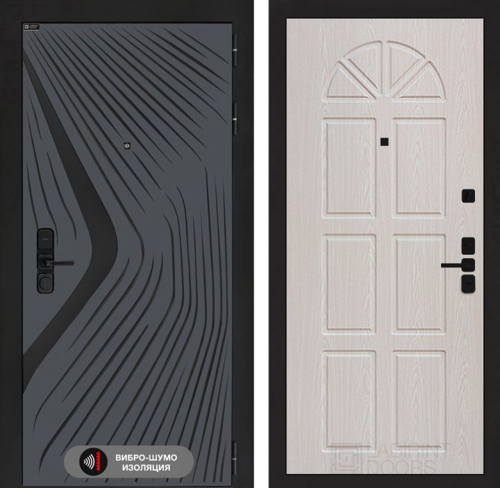 Дверь входная Лабиринт LEOLAB 15 Алмон 25 (Винорит)
