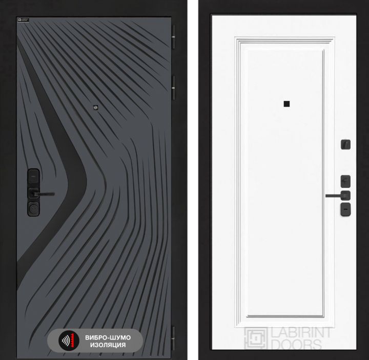 Дверь входная Лабиринт LEOLAB 27 Эмаль