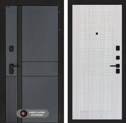 Дверь входная Лабиринт EVOLAB 06 Сандал белый