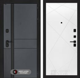 Дверь входная Лабиринт EVOLAB 24 Белый софт