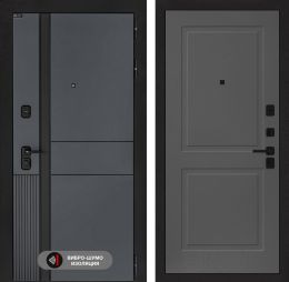 Дверь входная Лабиринт EVOLAB 11 Графит софт