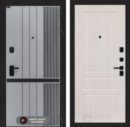 Дверь входная Лабиринт SKYLAB 03 Сандал белый