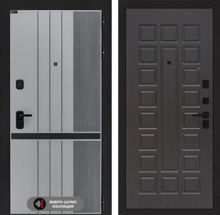 Дверь входная Лабиринт SKYLAB 04 Венге