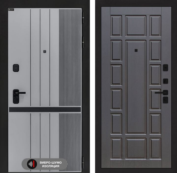 Дверь входная Лабиринт SKYLAB 12 Венге