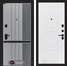 Дверь входная Лабиринт SKYLAB 23 Белый софт