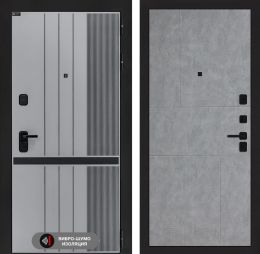 Дверь входная Лабиринт SKYLAB 21 Бетон светлый