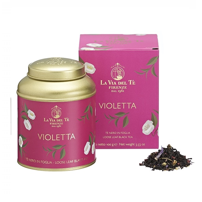 CML6 Чай черный Виолетта 100 г, Lattina Te' Violetta 100 g