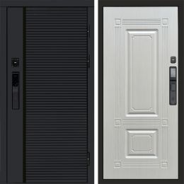 Входная дверь Termo-door BLACK LINE с электронным замком Мадрид Лиственница