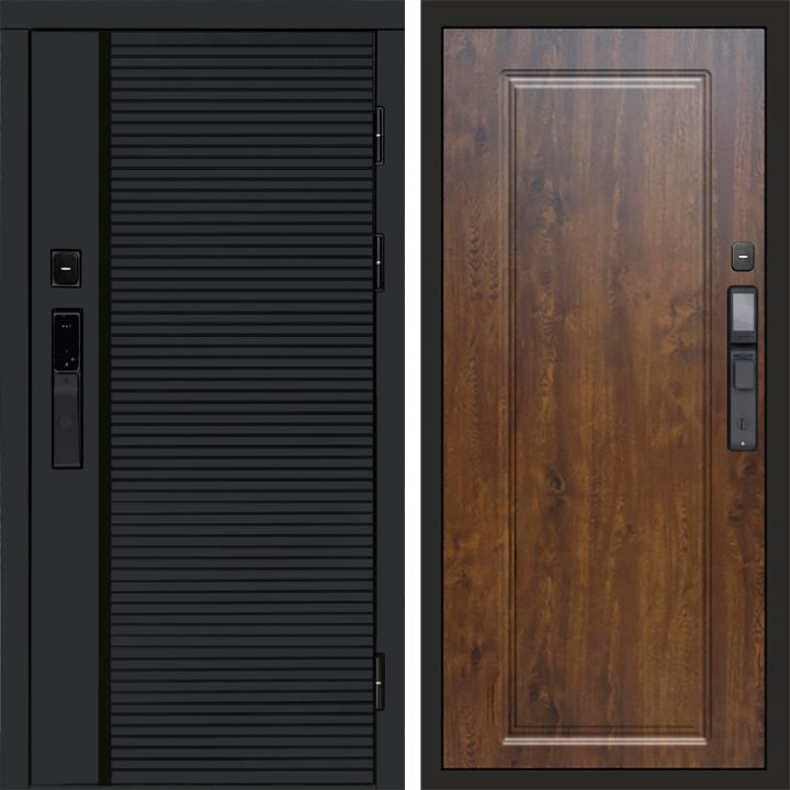Входная дверь Termo-door BLACK LINE с электронным замком Гранд Дуб
