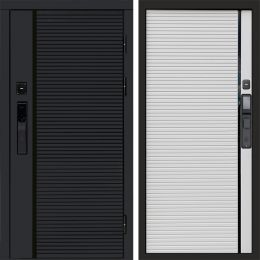 Входная дверь Termo-door BLACK LINE с электронным замком Porte white