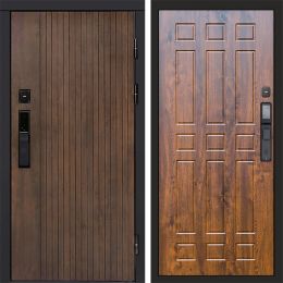 Входная дверь Termo-door ТВИСТ УЛЬТРА с электронным замком Спарта дуб