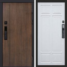 Входная дверь Termo-door ТВИСТ УЛЬТРА с электронным замком Лиственница премиум