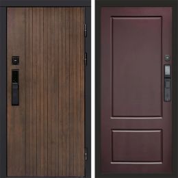 Входная дверь Termo-door ТВИСТ УЛЬТРА с электронным замком Марсель Шоколад