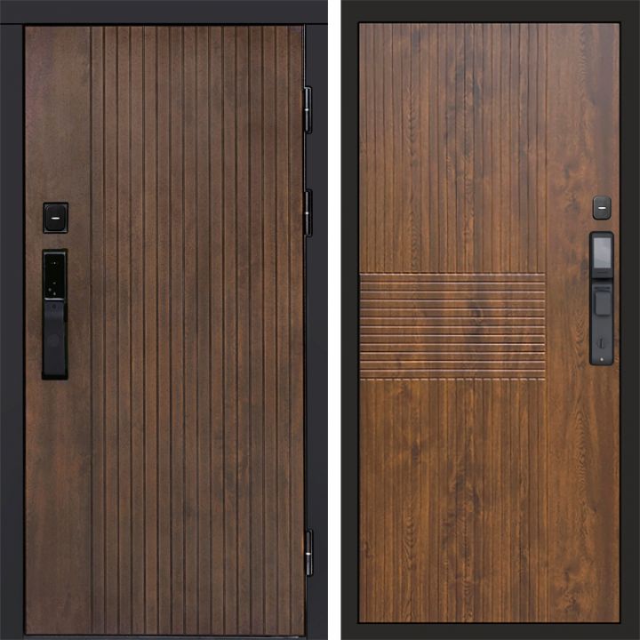 Входная дверь Termo-door ТВИСТ УЛЬТРА с электронным замком Мастино Дуб