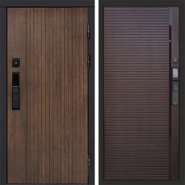 Входная дверь Termo-door ТВИСТ УЛЬТРА с электронным замком PORTE Шоколад