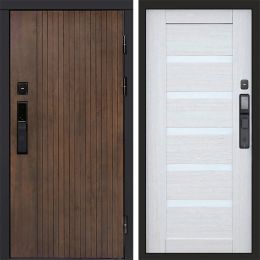 Входная дверь Termo-door ТВИСТ УЛЬТРА с электронным замком Царга лиственница