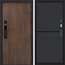 Входная дверь Termo-door ТВИСТ УЛЬТРА с электронным замком Нео Графит