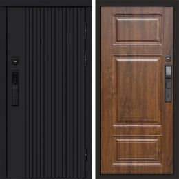 Входная дверь Termo-door ТВИСТ BLACK с электронным замком Лион Дуб