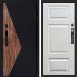 Входная дверь Termo-door МАТРИКС с электронным замком Лион Лиственница