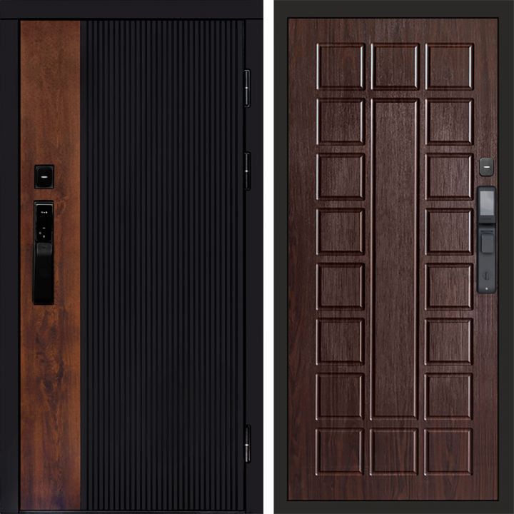 Входная дверь Termo-door ПРЕСТИЖ с электронным замком Престиж венге