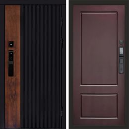 Входная дверь Termo-door ПРЕСТИЖ с электронным замком Марсель Шоколад