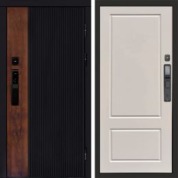 Входная дверь Termo-door ПРЕСТИЖ с электронным замком Марсель Слоновая Кость