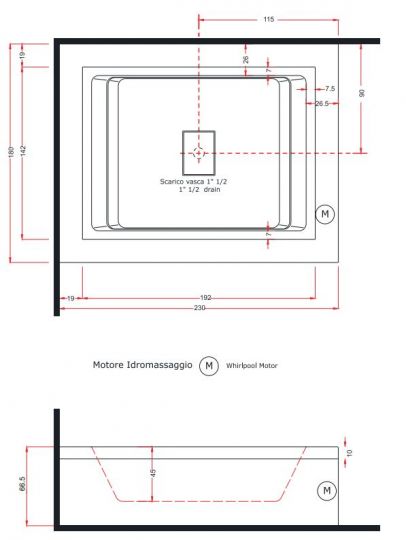 Спа бассейн Gruppo Treesse Fusion SPA 230х180х67 V863 схема 2