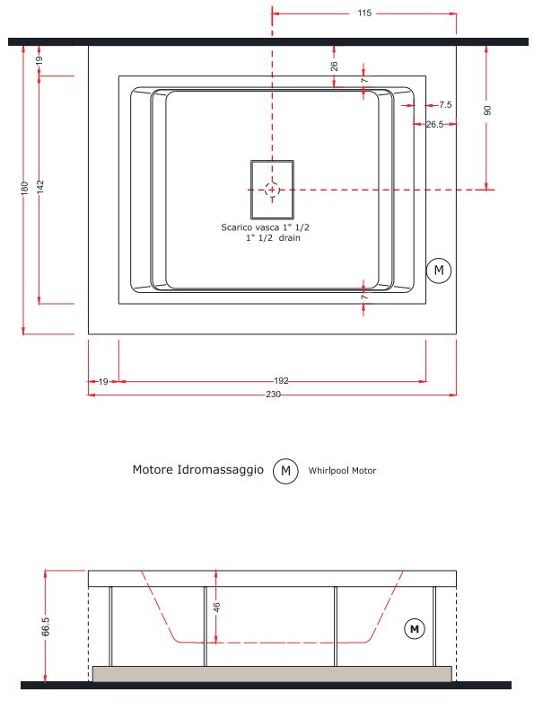 Спа бассейн Gruppo Treesse Fusion SPA 230х180х67 V863 ФОТО