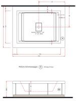 Спа бассейн Gruppo Treesse Fusion SPA 230х180х67 V863 схема 4