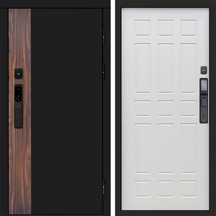 Входная дверь Termo-door ТОР с электронным замком Спарта лиственница