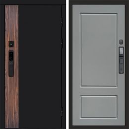 Входная дверь Termo-door ТОР с электронным замком Марсель Грей Софт