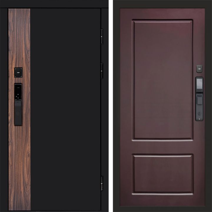 Входная дверь Termo-door ТОР с электронным замком Марсель Шоколад