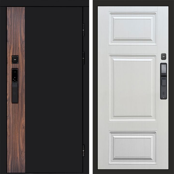 Входная дверь Termo-door ТОР с электронным замком Лион Лиственница