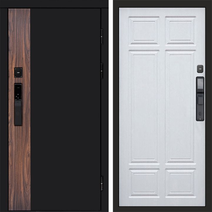 Входная дверь Termo-door ТОР с электронным замком Царга лиственница