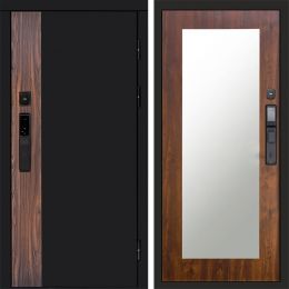 Входная дверь Termo-door ТОР с электронным замком Зеркало Триумф дуб